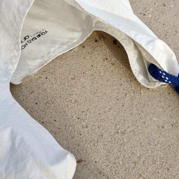 żeglarska torebka seashopper torebka z żagli torba z żagli