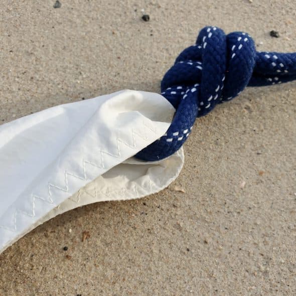 biała torebka seashopper sailbag torba z żagli