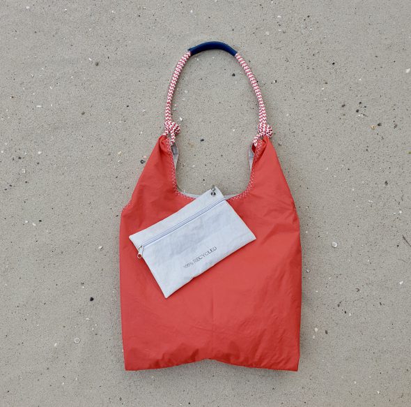 czerwona torebka seashopper damska torebka z żagli