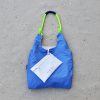 niebieska fluo torebka seashopper torebka z żagli z recyclingu