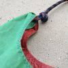 zielono czerwona torebka seashopper torebka z żagli torba z żagli