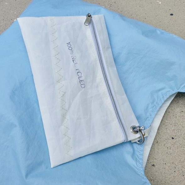 żeglarska torebka seashopper torebka z żagli torba z żagli niebieska torebka