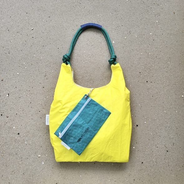 YELLOW HANDBAG SEASHOPPER