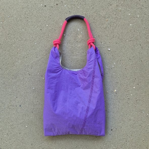 PURPLE SEASHOPPER HANDBAG