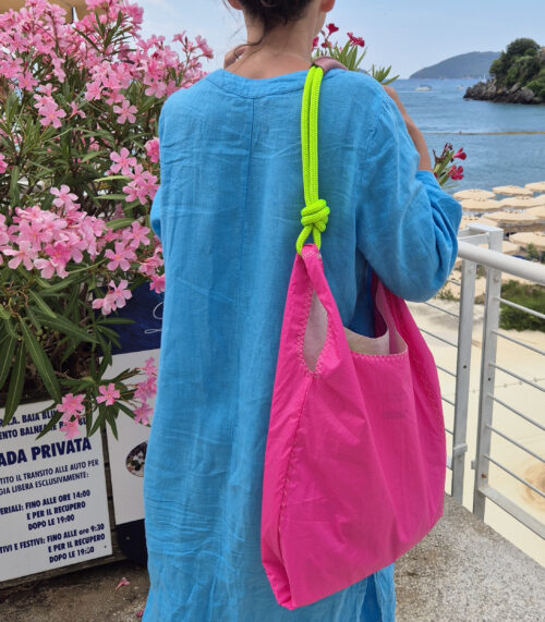 pink sail bag