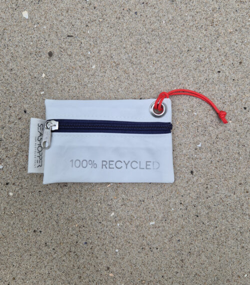 Mini saszetka z żagli.