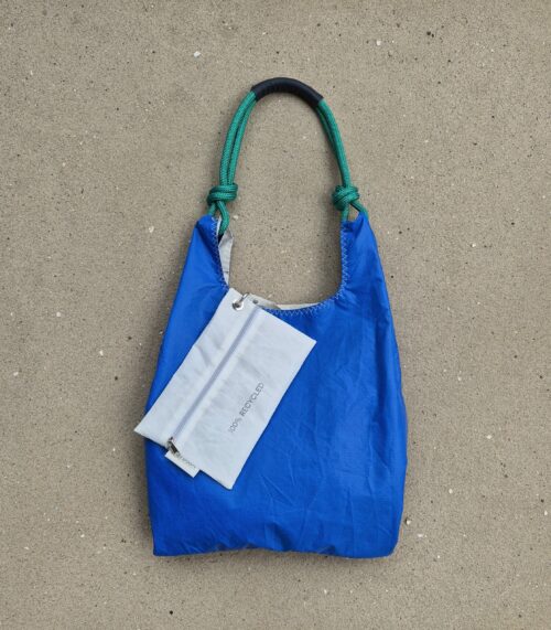 Blue sail bag