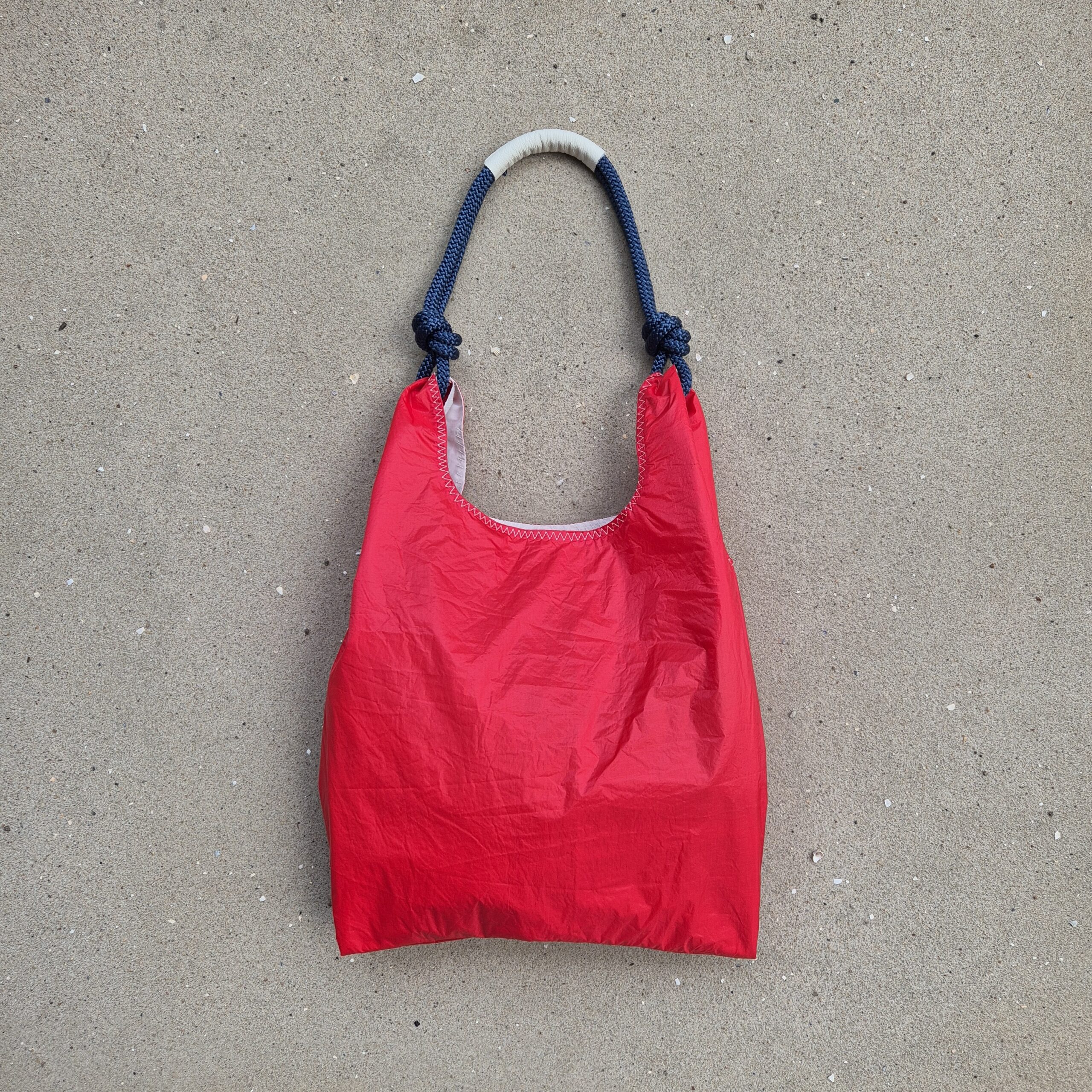 Czerwona torba z żagli SeaShopper