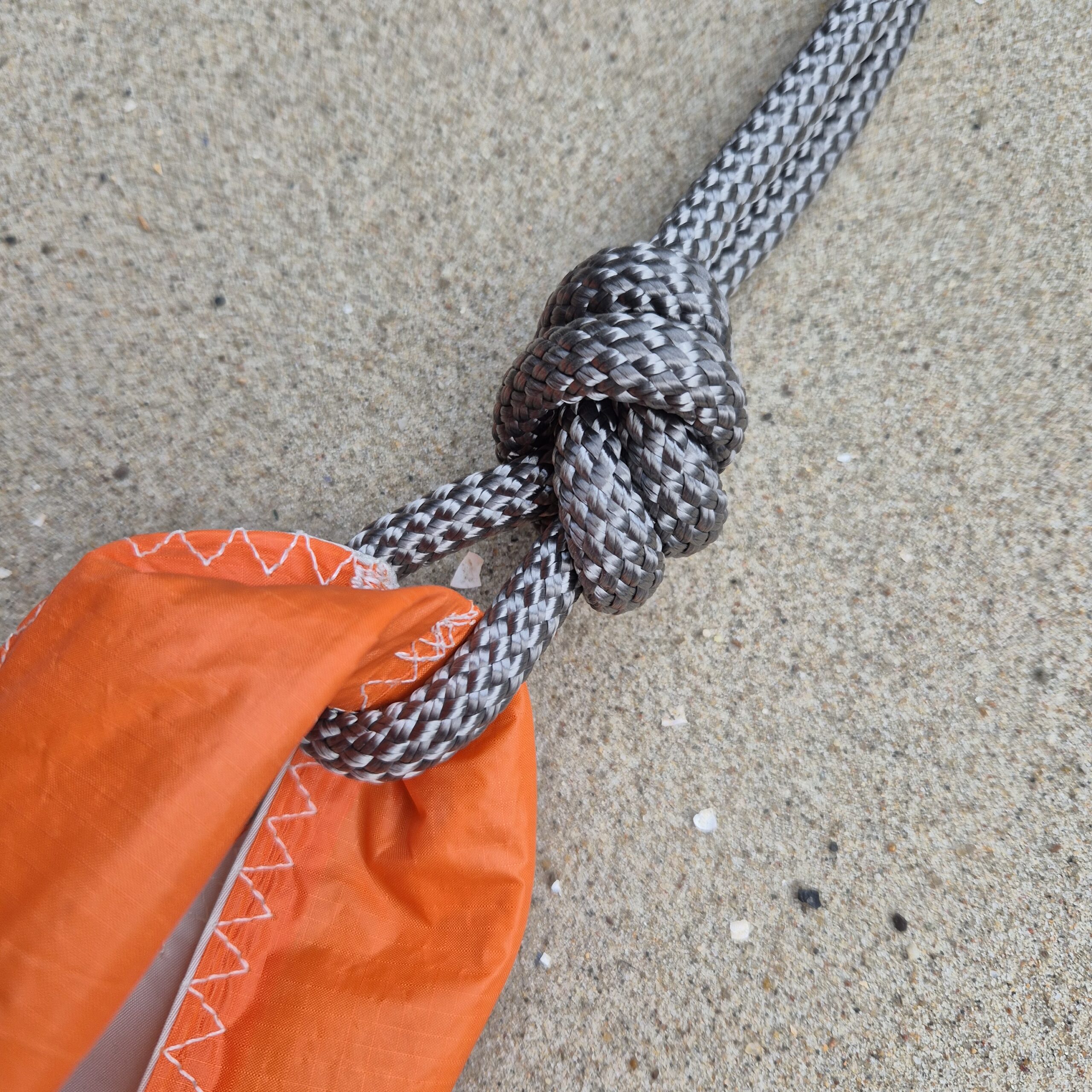 Pomarańczowa shopperka